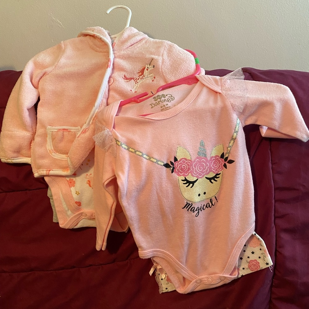 Two long sleeve pant outfits